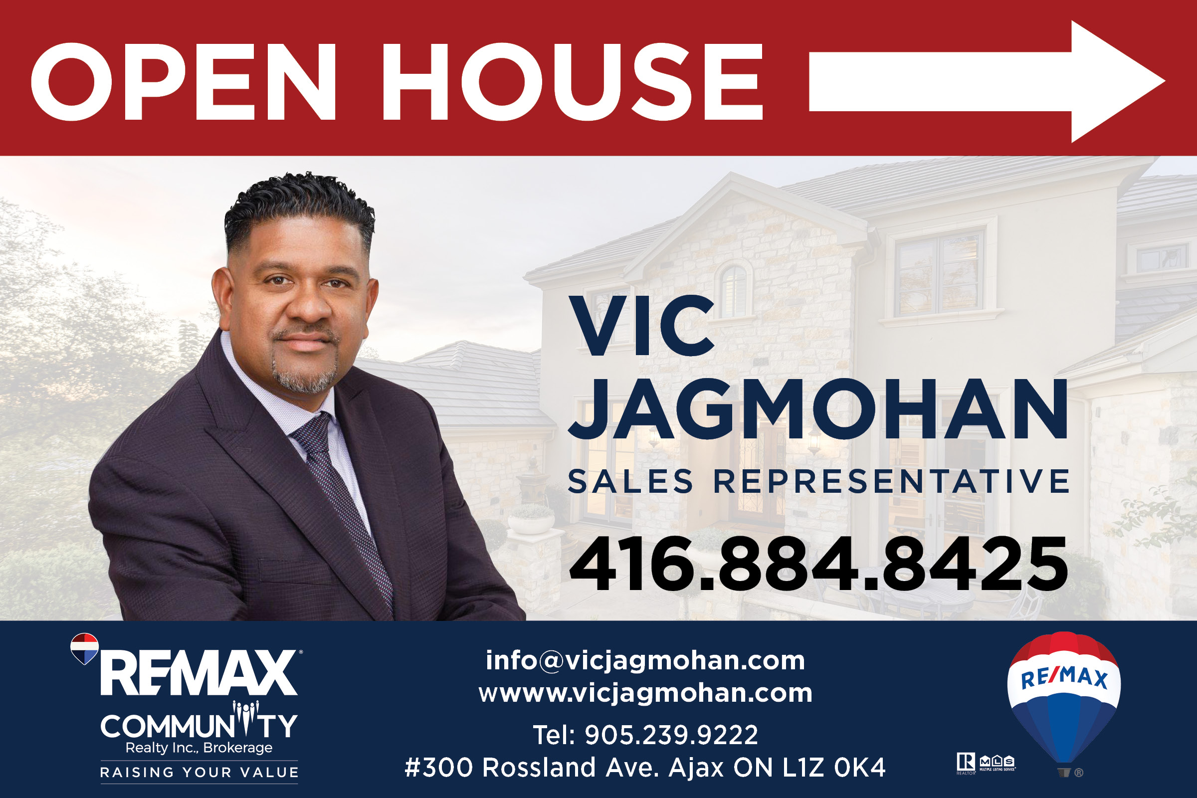 2025 06 27 vic jagmohan open house sign 24x162